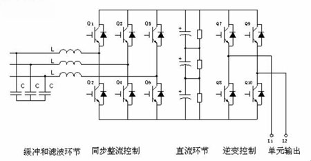 图2能量回馈单元原理图